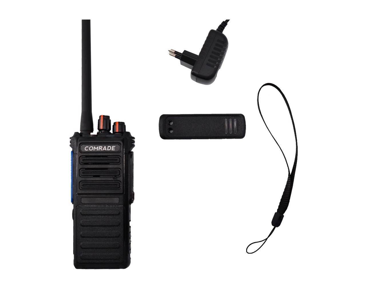 

Аналого-цифровая радиостанция Comrade R11 UHF, Черный;синий