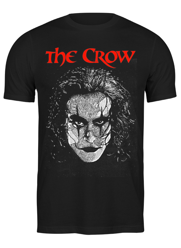 

Футболка мужская Printio The crow черная 3XL, Черный, The crow