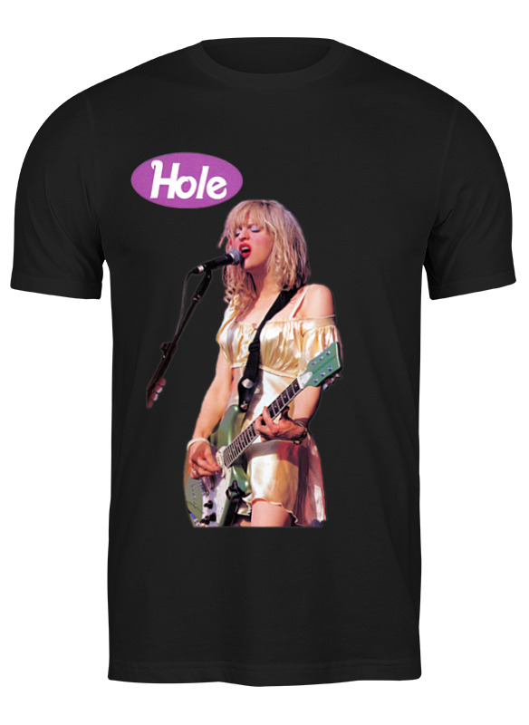 

Футболка мужская Printio Hole черная 3XL, Черный, Hole