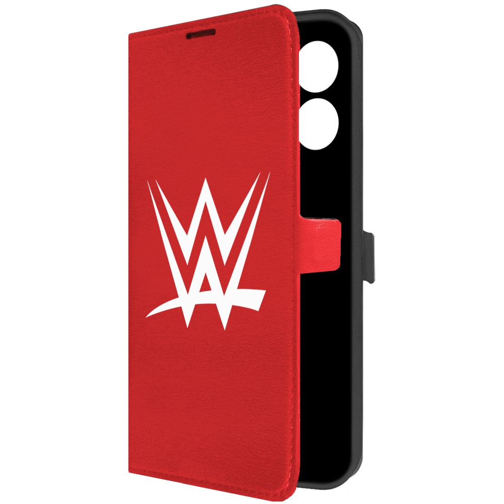 

Чехол-книжка Krutoff Eco Book для Honor X7a WWE (красный)