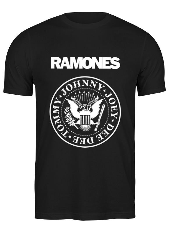 

Футболка мужская Printio Ramones черная 3XL, Черный, Ramones