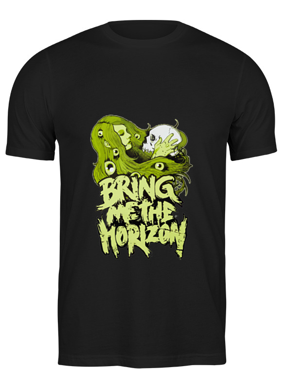 

Футболка мужская Printio Bring me the horizon черная 3XL, Черный, Bring me the horizon