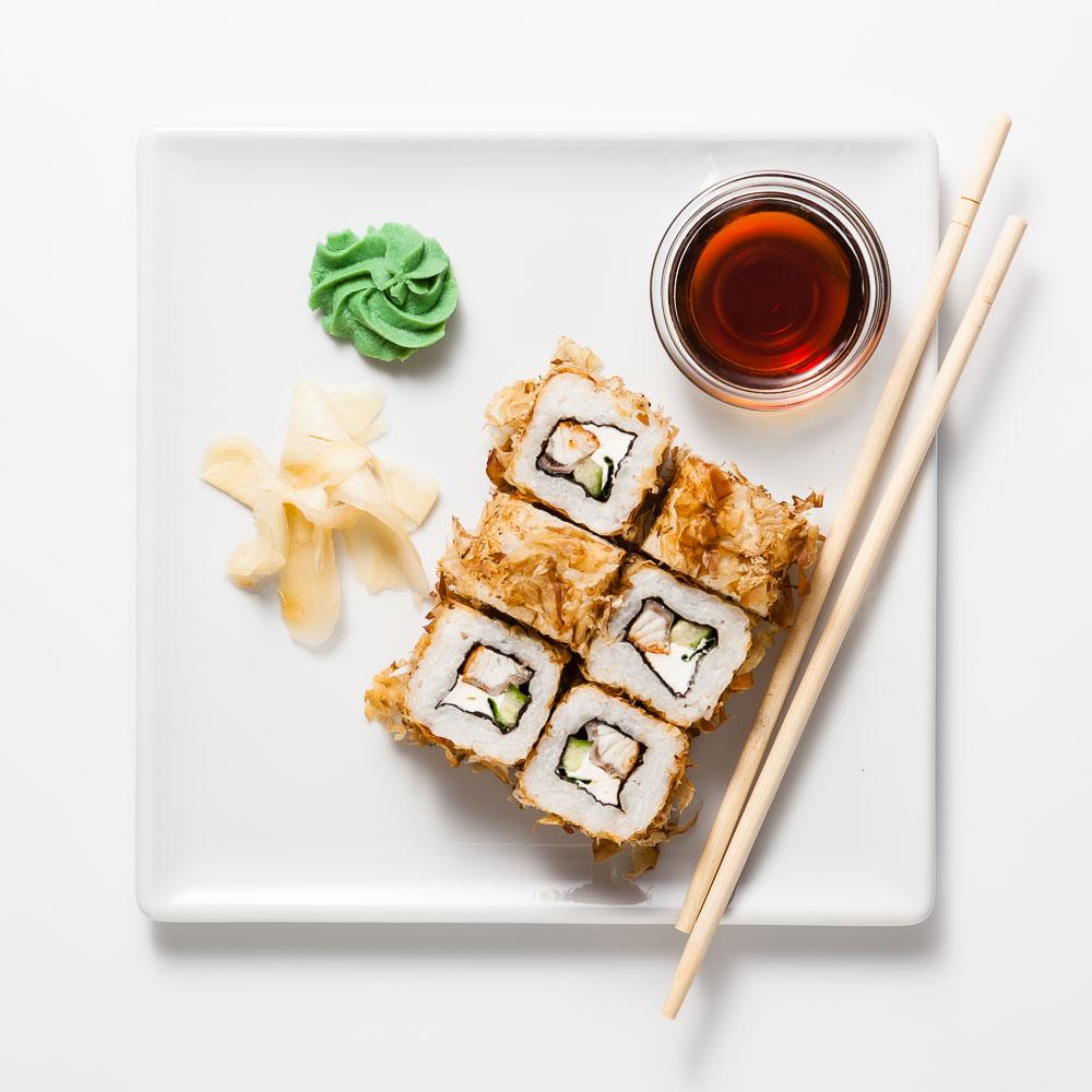 

Набор роллов justfood Дракон с угрём, 225 г