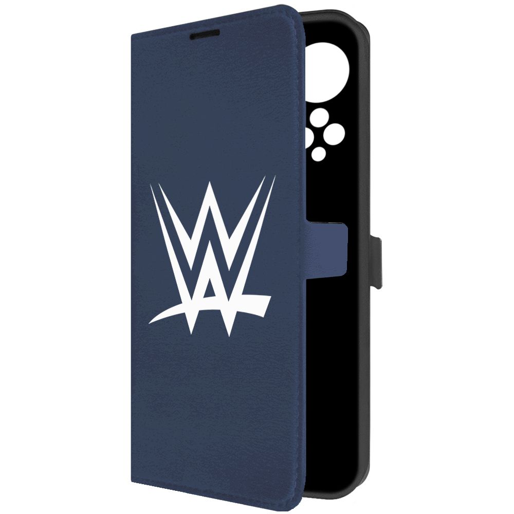 

Чехол-книжка Krutoff Eco Book для Honor X7 WWE синий
