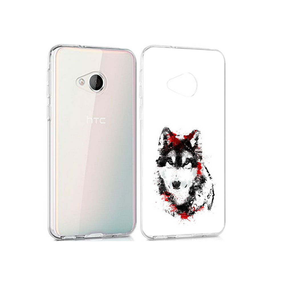 

Чехол MyPads Tocco для HTC U Play кровавый волк, Прозрачный, Tocco