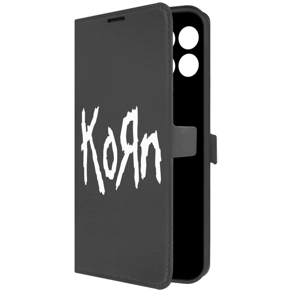 

Чехол-книжка Krutoff Eco Book для Honor X6a Korn черный