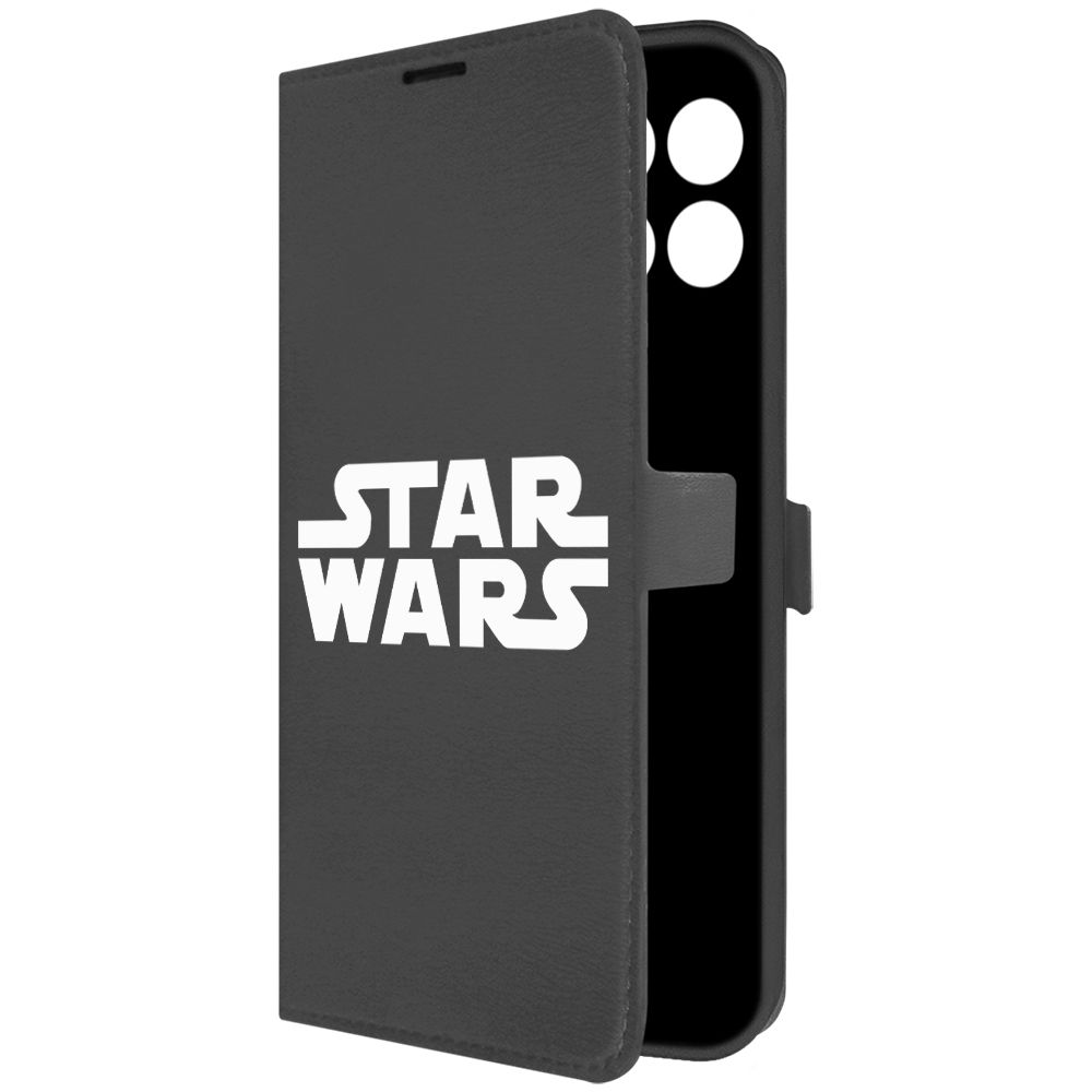 

Чехол-книжка Krutoff Eco Book для Honor X6a Star Wars черный