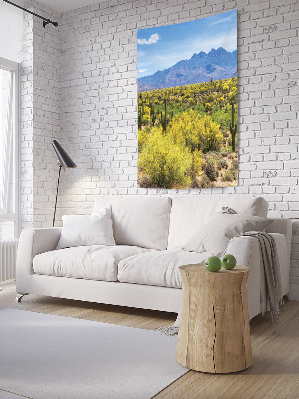 

Вертикальное фотопанно на стену JoyArty Дикие кактусы 100x150 см, Дикие кактусы
