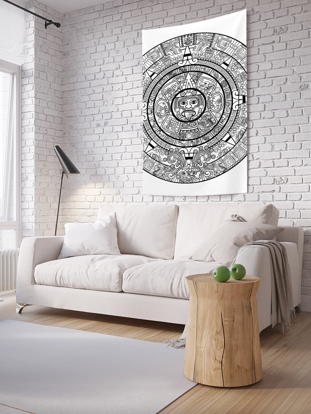 

Вертикальное фотопанно на стену JoyArty Круг мифологии 100x150 см, Круг мифологии