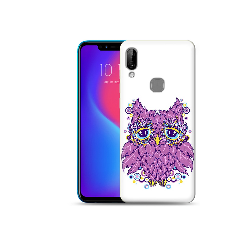 

Чехол MyPads Tocco для Lenovo S5 Pro Розовая сова, Прозрачный, Tocco