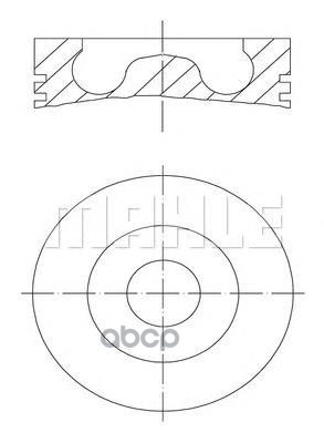 

Поршень Dm.83.01X3.0X3.0X3.0 Std [1Шт] Mahle/Knecht 033PI00102000