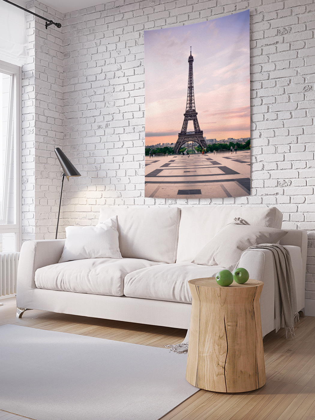 

Вертикальное фотопанно на стену JoyArty Представь Париж 100x150 см, Представь Париж
