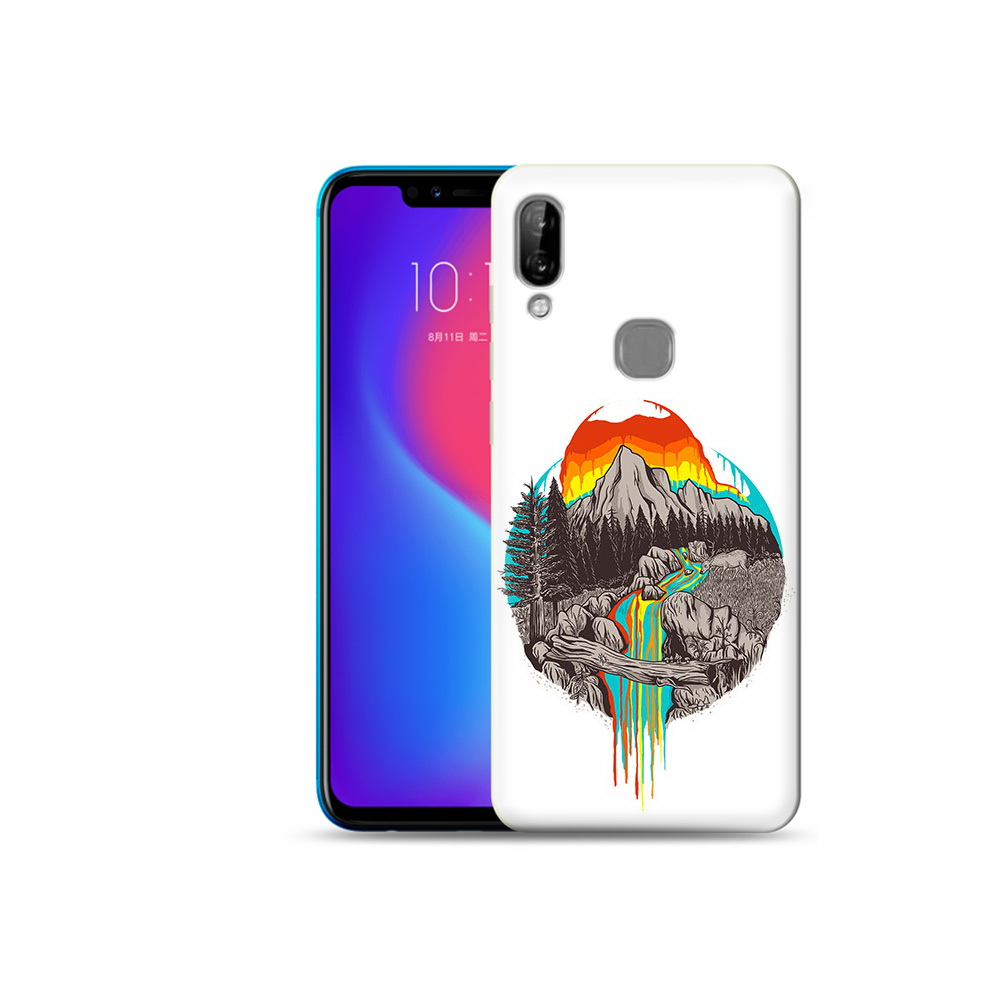 

Чехол MyPads Tocco для Lenovo S5 Pro Радужный водопад, Прозрачный, Tocco