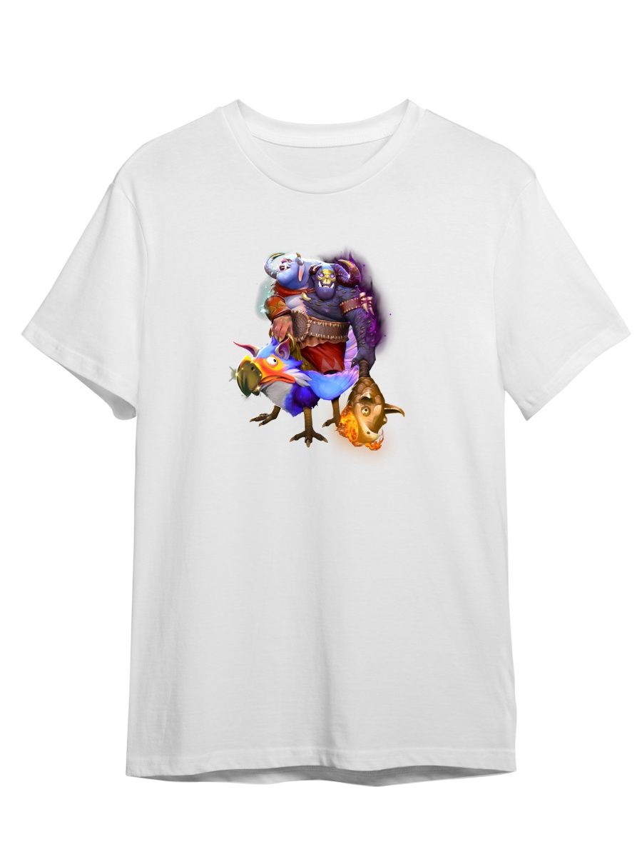 

Футболка унисекс СувенирShop Dota 2/Дота 2/Ogre Magi 54 белая M, Белый, "Dota 2/Дота 2/Ogre Magi" 54