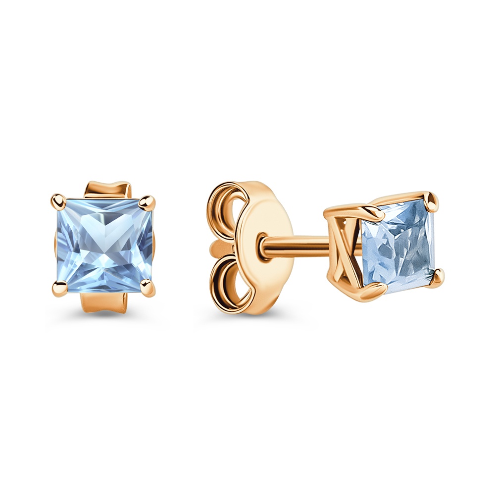 

Серьги из золота 585Gold 202011681, топаз, 202011681