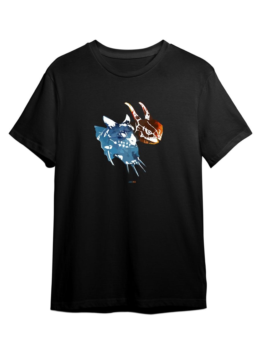 

Футболка унисекс СувенирShop Dota 2/Дота 2/Jakiro 53 черная XS, Черный, "Dota 2/Дота 2/Jakiro" 53