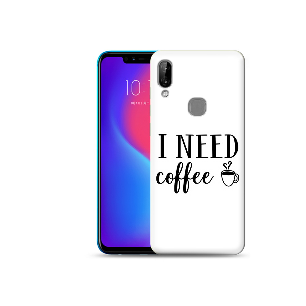 

Чехол MyPads Tocco для Lenovo S5 Pro Мне нужен кофе, Прозрачный, Tocco