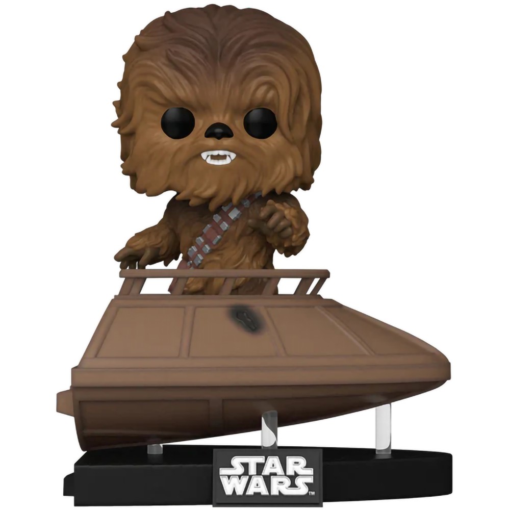 Фигурка Funko POP! Deluxe Bobble Star Wars Ep 6 RotJ 40th Jabba's Skiff Chewba (Exc) 71282 600013010308