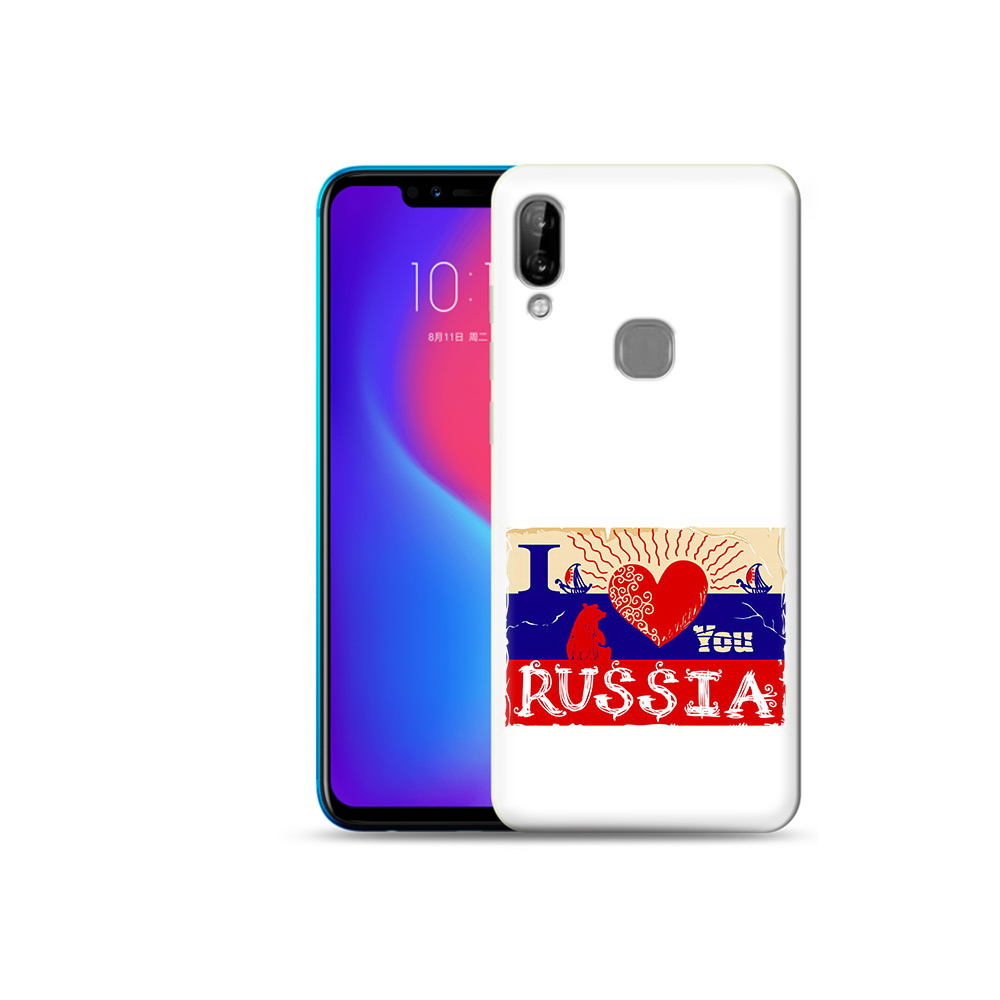 

Чехол MyPads Tocco для Lenovo S5 Pro Люблю Россию, Прозрачный, Tocco