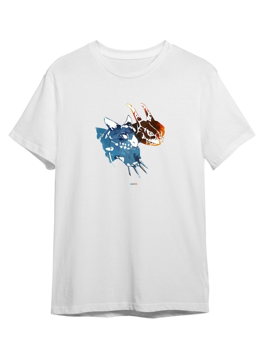 

Футболка унисекс СувенирShop Dota 2/Дота 2/Jakiro 53 белая 5XL, "Dota 2/Дота 2/Jakiro" 53