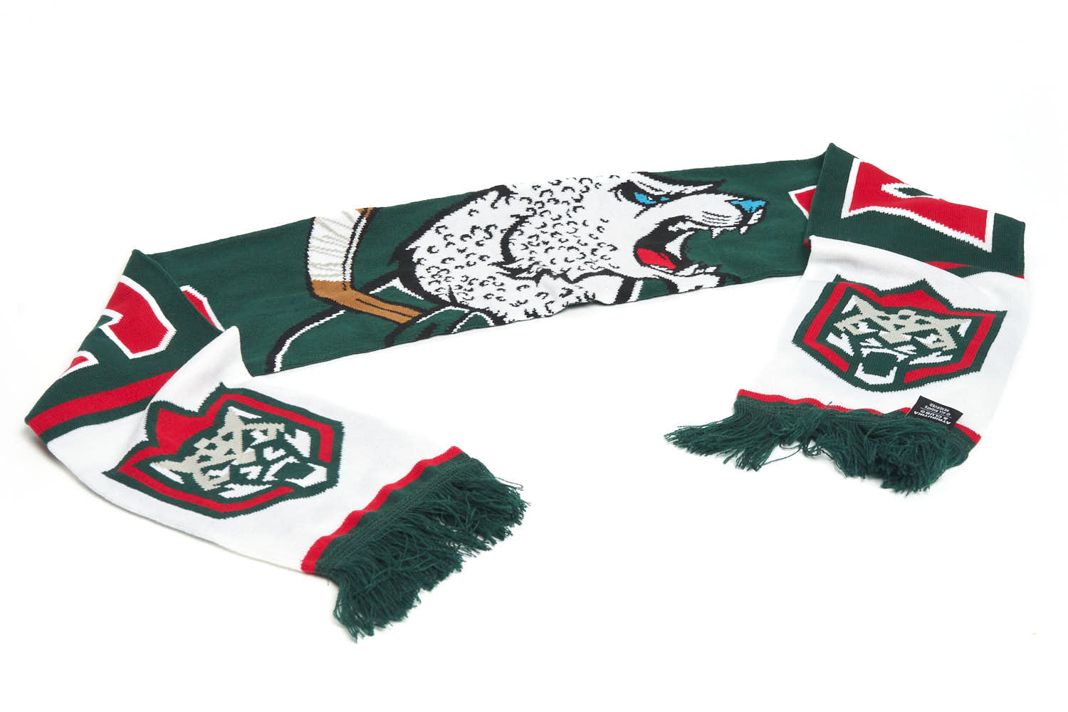 

Шарф Atributika&Club Ак Барс 01109 зеленый, 150х18 см, Ак Барс 01109