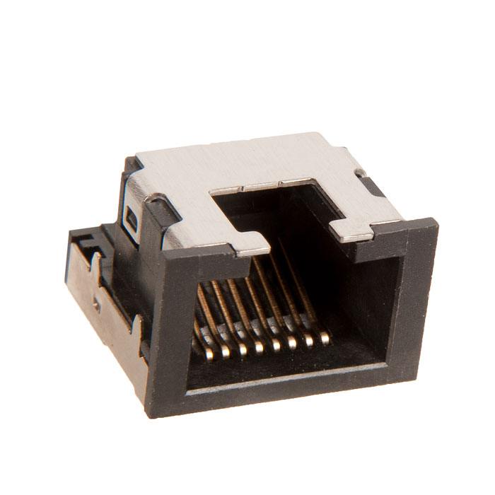 

Коннектор RocknParts ASUS LAN JACK 8P8C R/A , 3.9H , DIP
