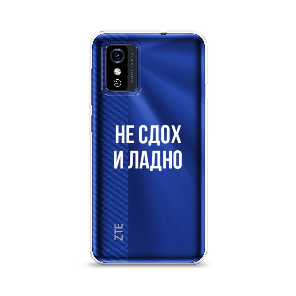 

Чехол Awog на ZTE Blade L9 / ЗТЕ Блэйд L9 "Не сдох и ладно", Разноцветный, 135250-6