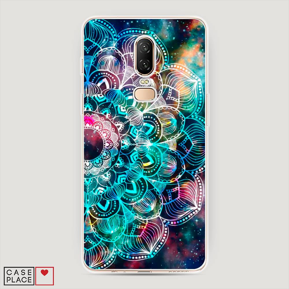 

Чехол Awog на OnePlus 6 / ВанПлас 6 "Мандала космос", 150550-4