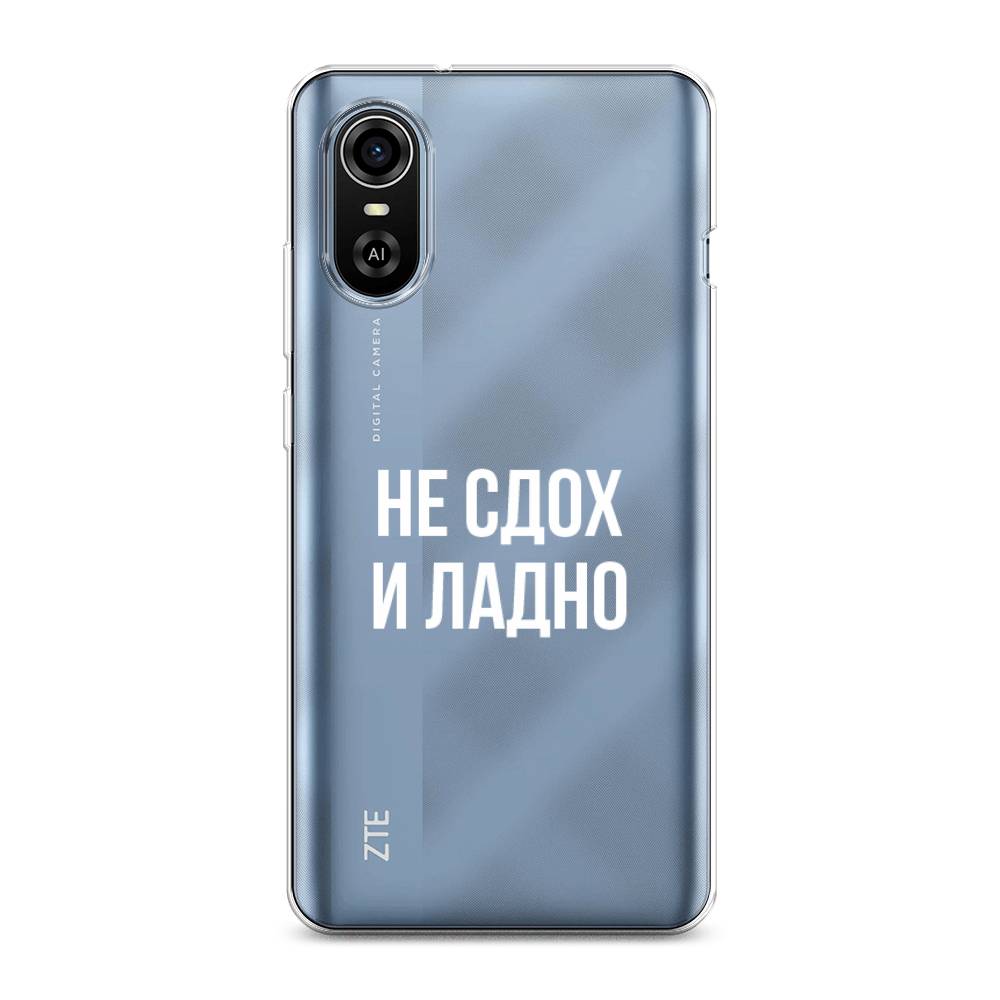 

Чехол Awog на ZTE Blade A31 Plus / ЗТЕ Блэйд A31 Plus "Не сдох и ладно", Разноцветный, 135750-6