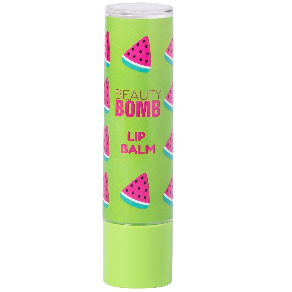 Бальзам для губ Beauty Bomb Bla-bla-balm тон 03 Watermelon бальзам для губ здравсити сладкая клубника 3 шт по 4 2 г