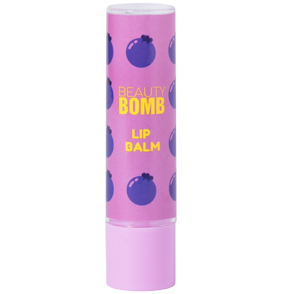 Бальзам для губ Beauty Bomb Bla-bla-balm тон 02 Blueberry martinelia бальзам для губ рожок черника 3