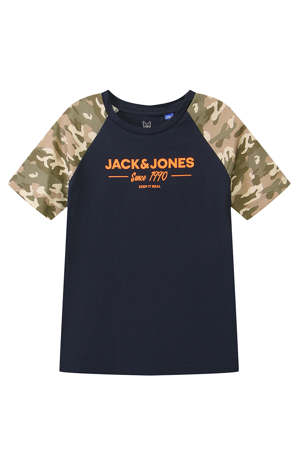 фото Футболка детская jack & jones 12190338 цв.темно-синий р.140