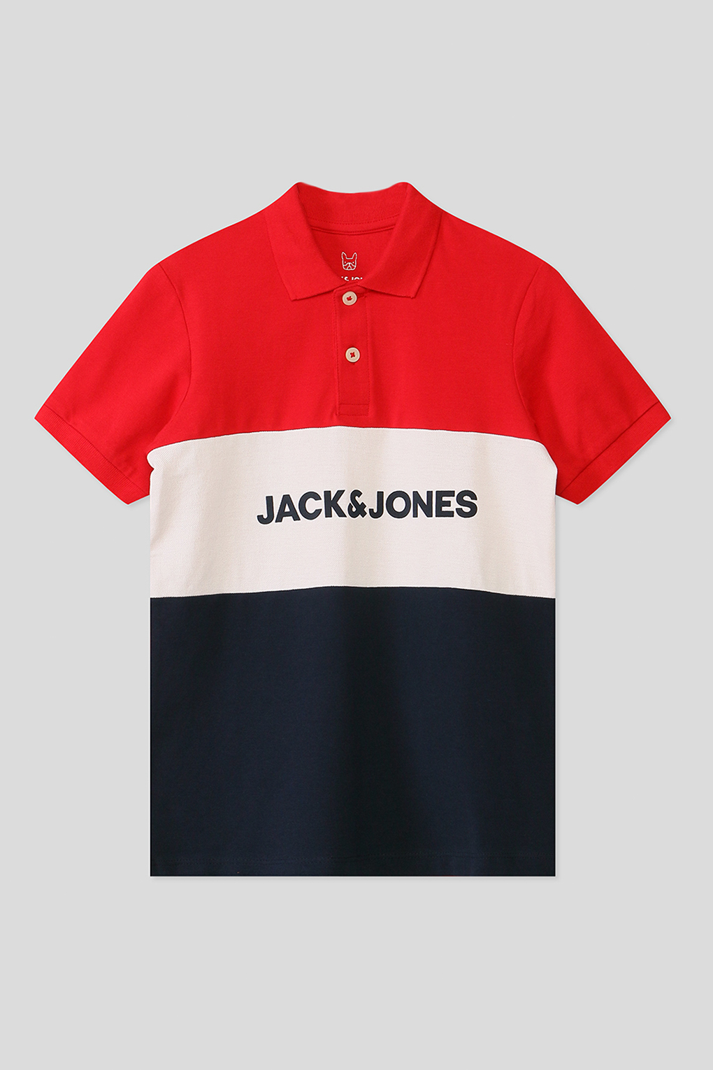 фото Поло детское jack & jones 12199926 цв.красный р.140