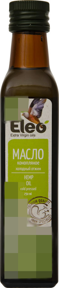 Масло конопляное Eleo 250мл