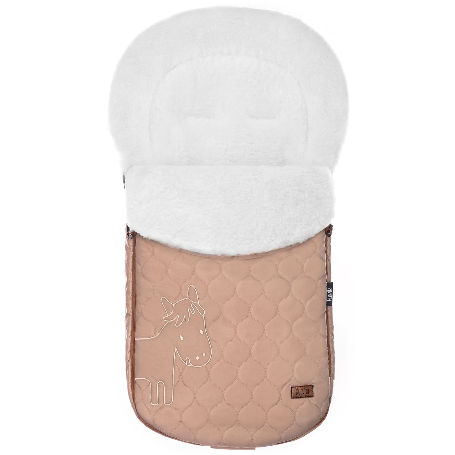 

Конверт зимний меховой Nuovita Polare Bianco Cappuccino, Капучино, Polare Bianco