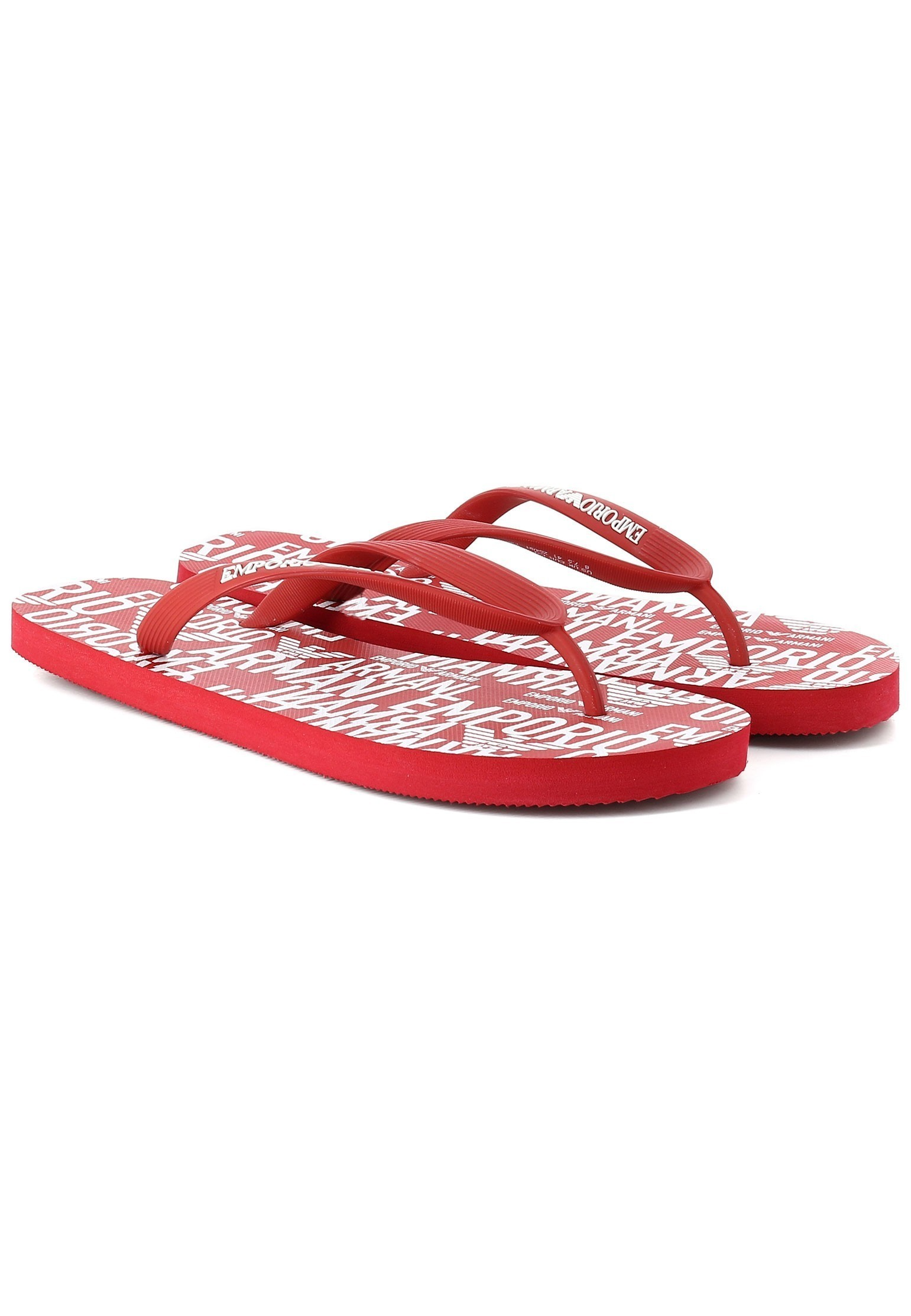 

Вьетнамки мужские Emporio Armani 126743 красные 39 EU, Красный, 126743