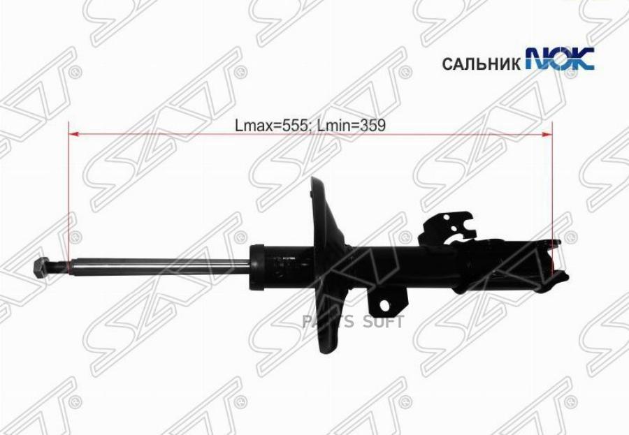 

Стойка Передняя Toyota Camry/Windom/Lexus Es300 01-03 Lh (левый) (Пружина Конус) Sat арт.