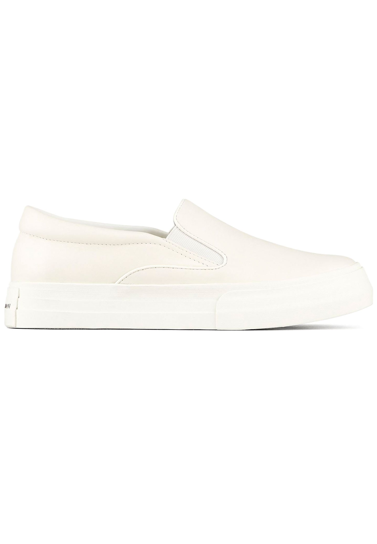

Слипоны мужские EMPORIO ARMANI 126941 белые 5 UK, 126941