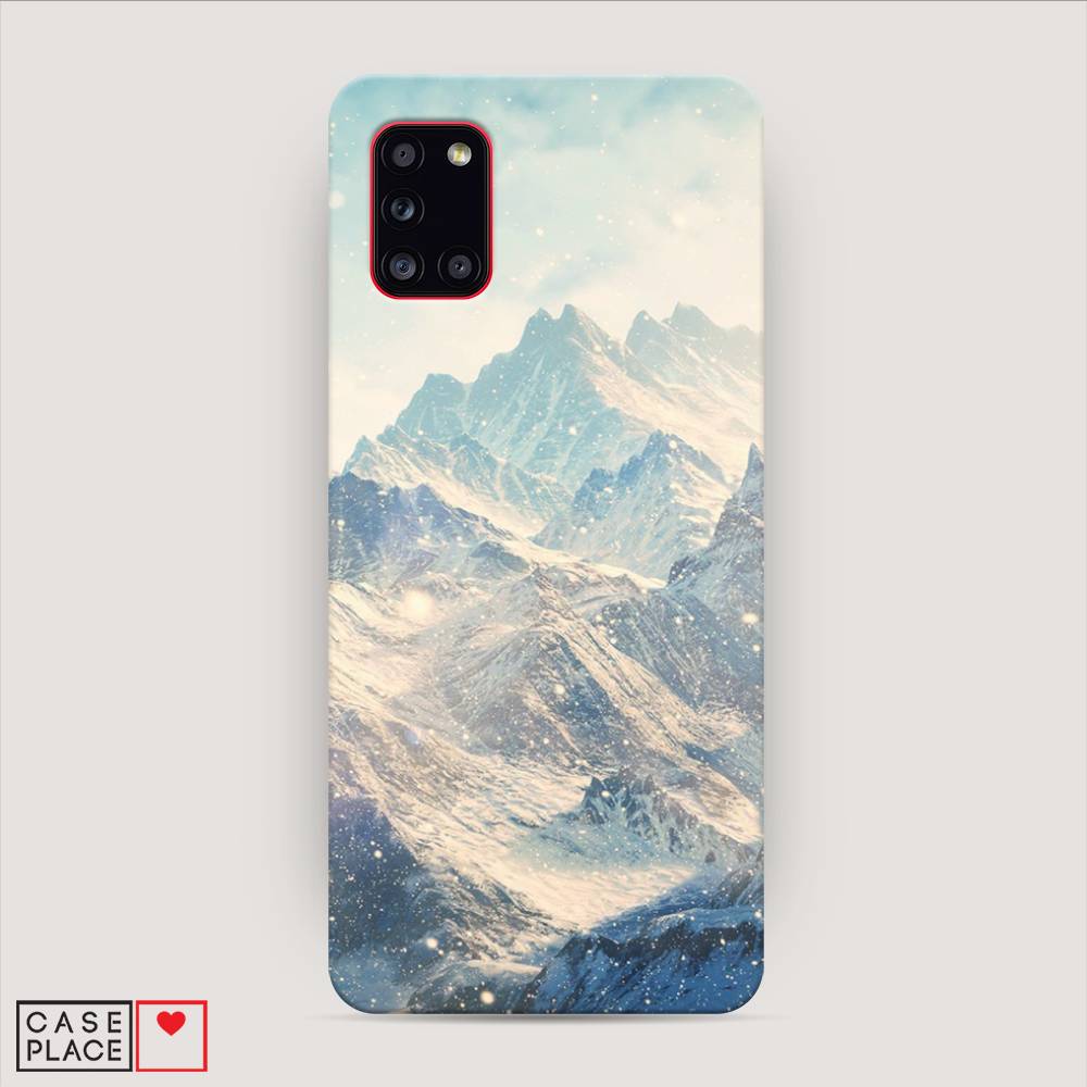 фото Пластиковый чехол "горы 4" на samsung galaxy a31 awog