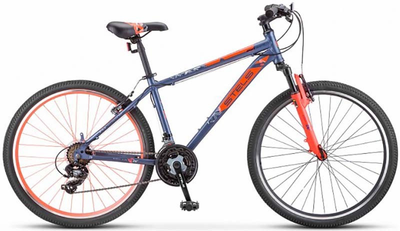 фото Велосипед stels navigator 500 md 2021 16" blue/red