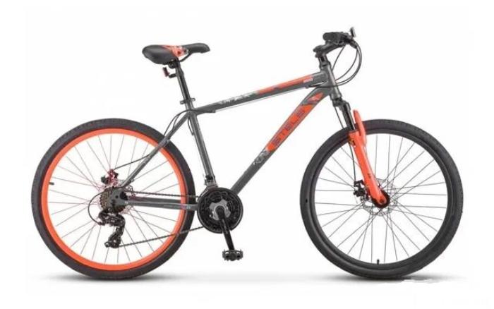 

Велосипед STELS Navigator 500 MD 2021 16" grey/ red, Navigator 500 MD