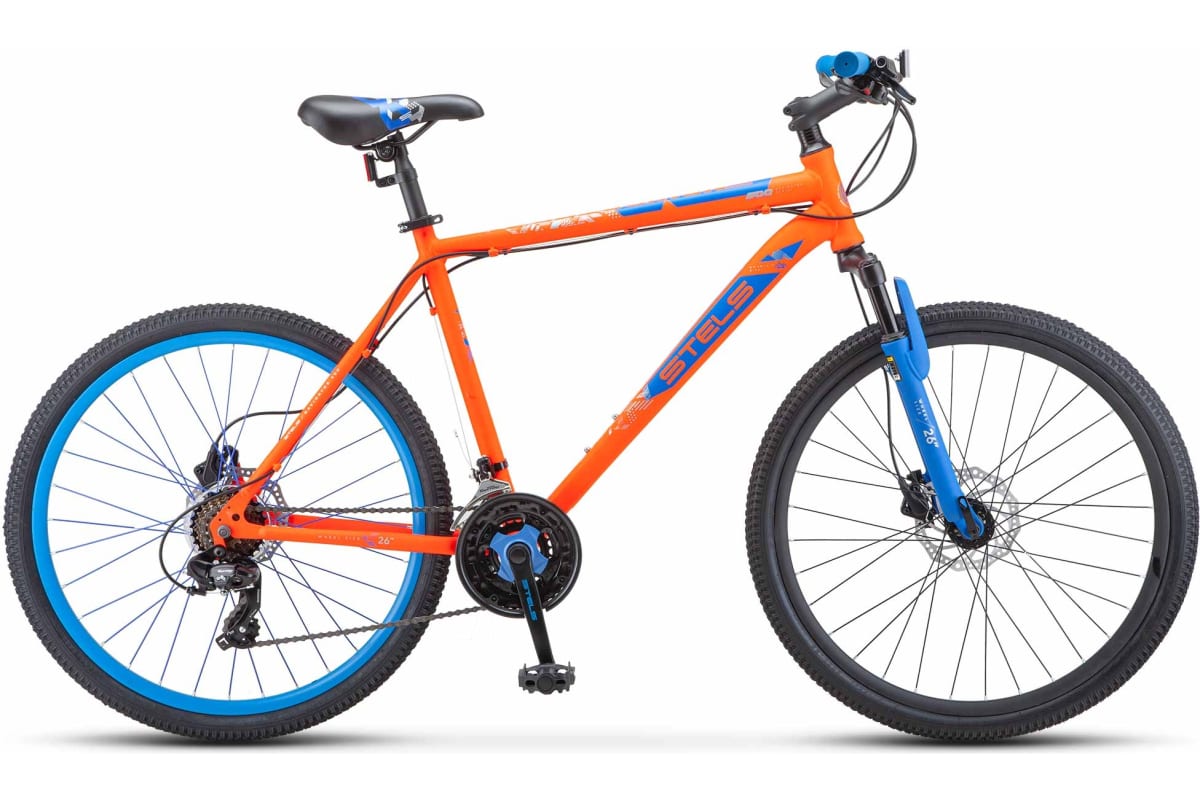 

Велосипед STELS Navigator 500 D 2022 18" red/blue, Синий;красный, Navigator 500 D