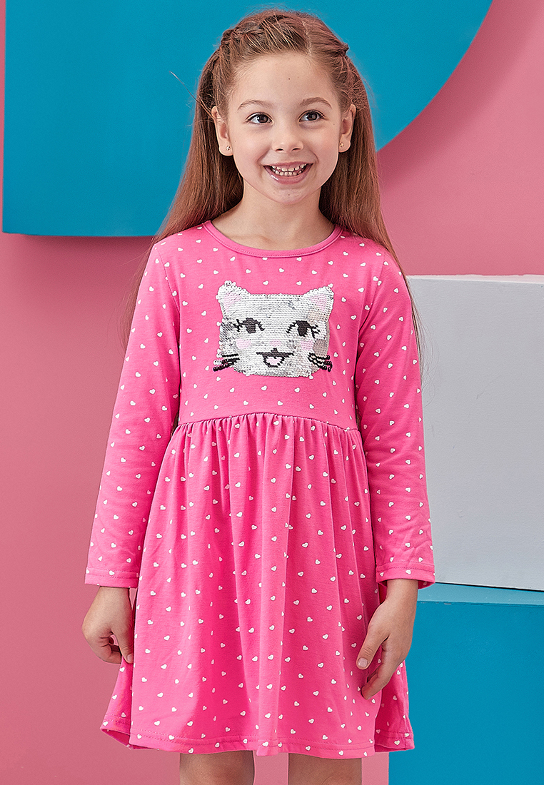 

Платье детское Max&jessi AW20C74103517 розовый р.116, AW20C74103517