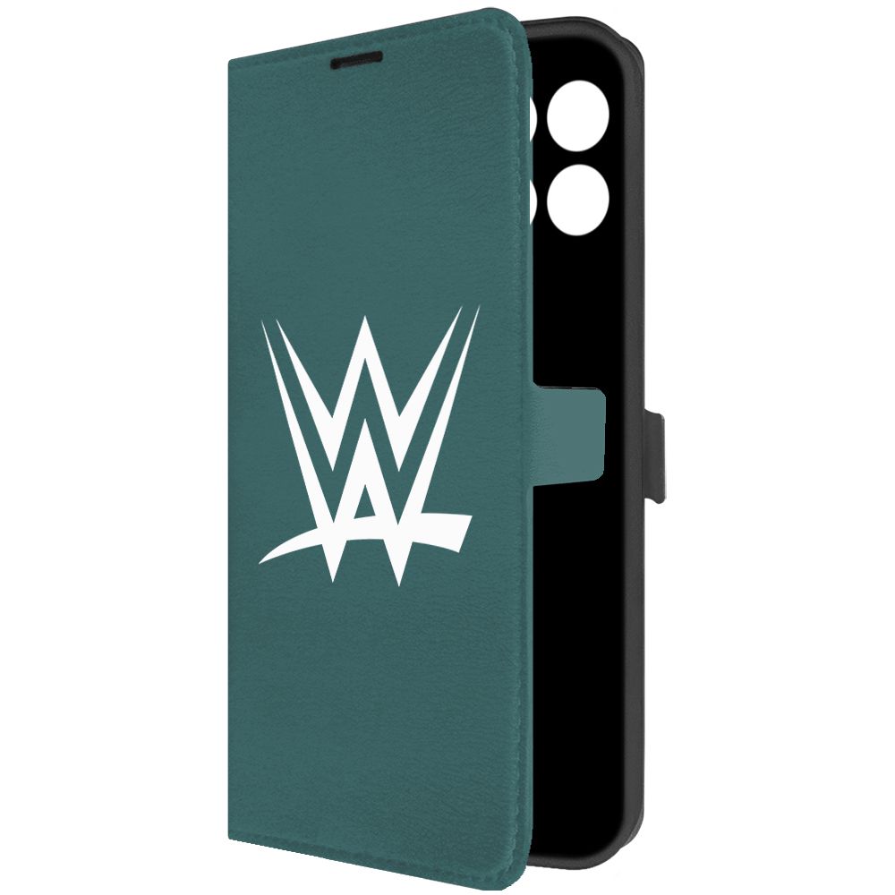 

Чехол-книжка Krutoff Eco Book для Honor X6a WWE зелёный опал, Зеленый