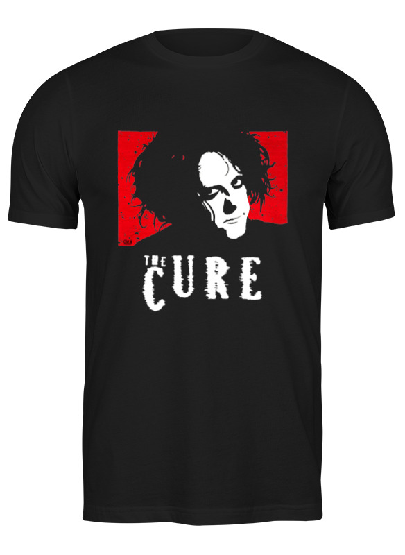 

Футболка мужская Printio The cure черная 3XL, Черный, The cure