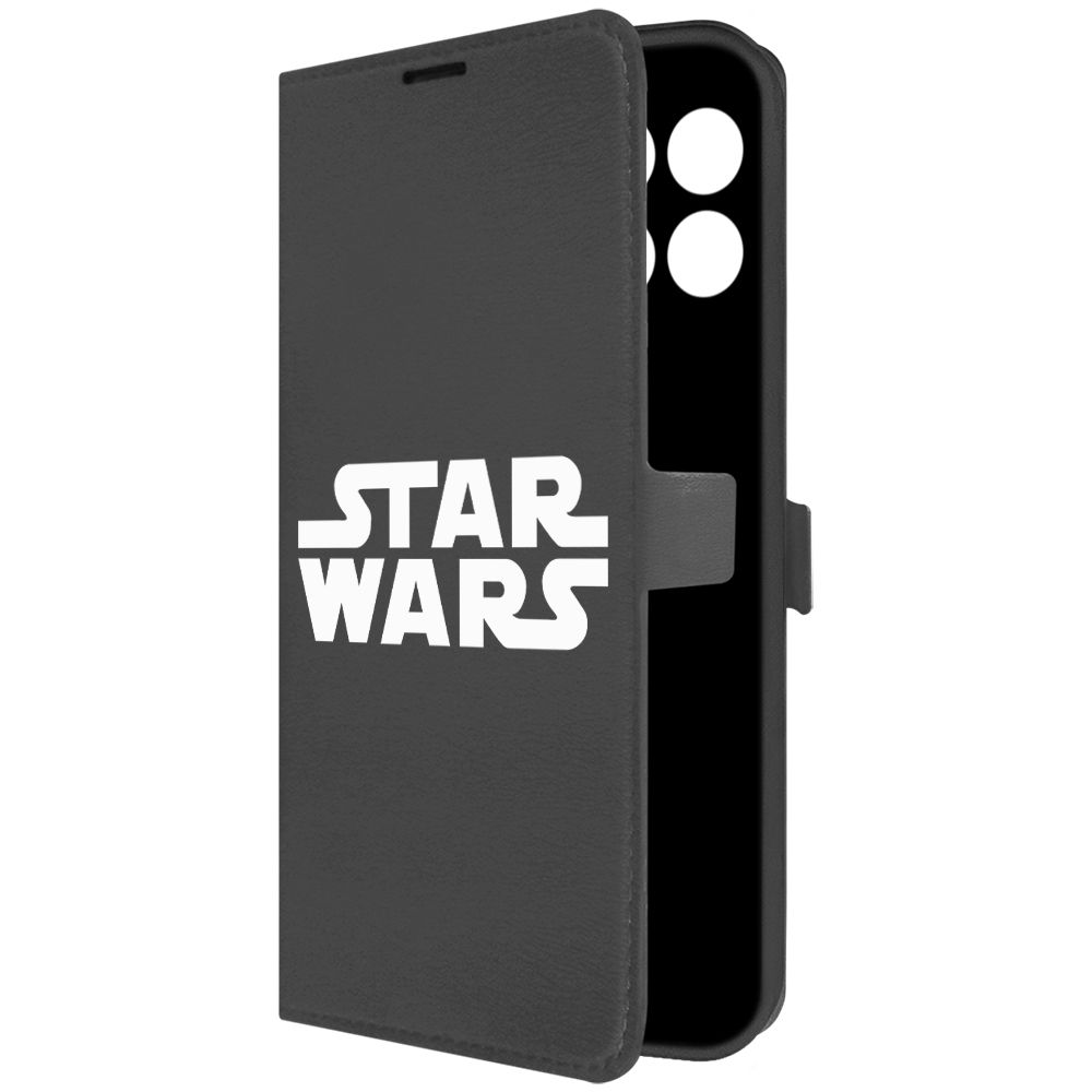 

Чехол-книжка Krutoff Eco Book для Honor X6 Star Wars черный