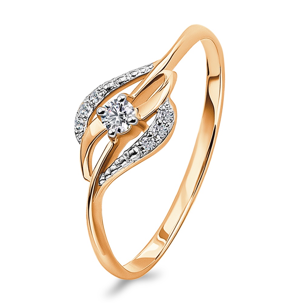 

Кольцо из золота р. , 585Gold 101016775, бриллиант, 101016775