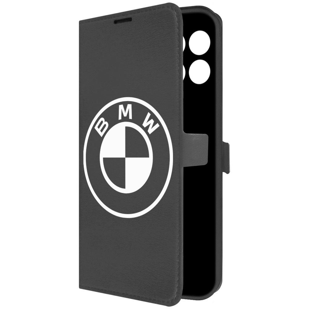 

Чехол-книжка Krutoff Eco Book для Honor X6 BMW (БМВ) (черный)