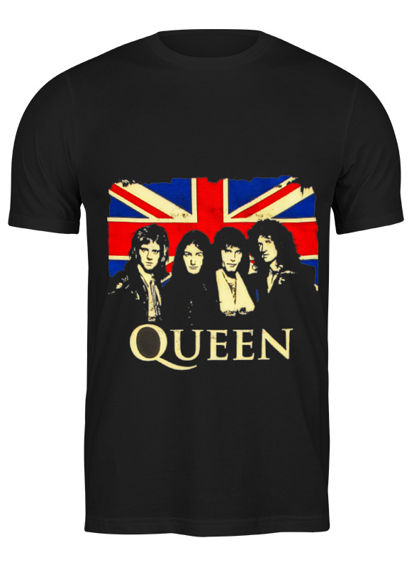 

Футболка мужская Printio Queen group черная 3XL, Черный, Queen group