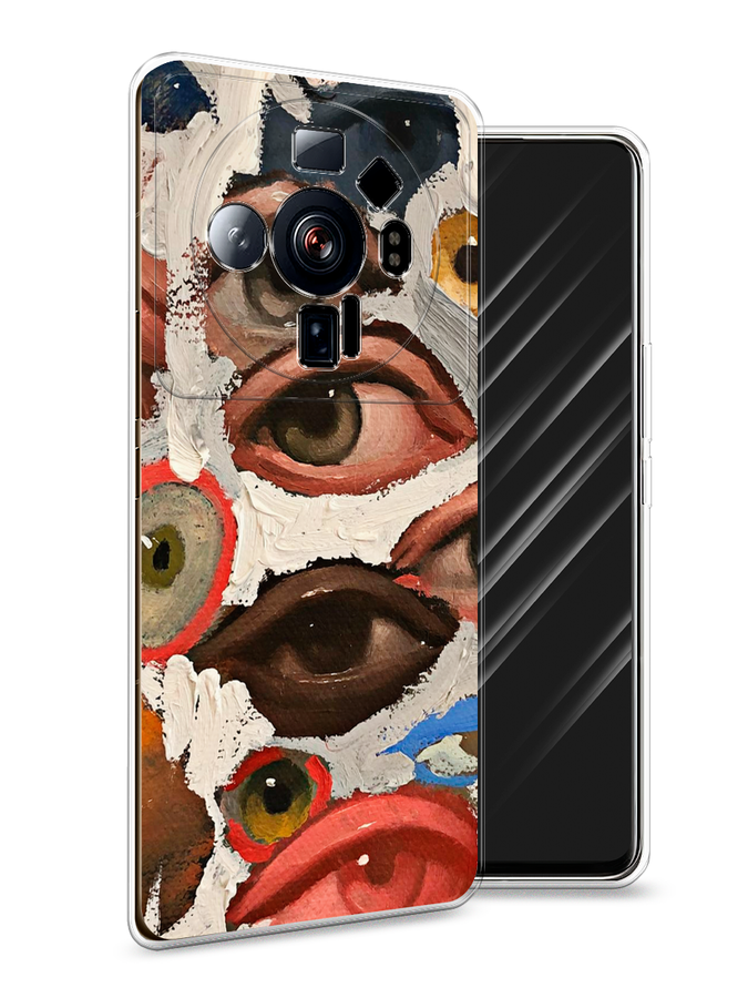 

Чехол Awog на Xiaomi 12S Ultra "Глаза масляная живопись", Разноцветный, 314550-7